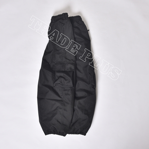 Men's Casual Sports Trousers Loose and <b>Pleated</b> With Large Pocket Outdoor Sports Polyester <b>Fabric</b> Breathable Trouser - Product Image 2