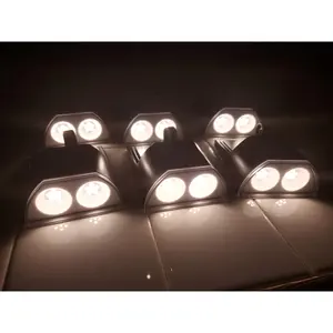 Consciot Set di 6 Luci Solari da Esterno a 24 LED Impermeabili con Sensore Crepuscolare e 1 Faretto Orientabile Certificato ROHS - Product Image 5