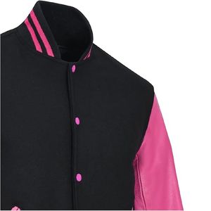 Parche bordado de chenilla personalizado, chaquetas de béisbol para hombre, chaquetas universitarias Letterman de gran tamaño para hombre, chaqueta de béisbol universitaria para hombre - Product Image 4