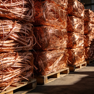Déchets de fil de cuivre propre, cuivre brillant, 99,9% de cuivre pur, emballé pour l'exportation, la fonte et la production de conducteurs - Product Image 2