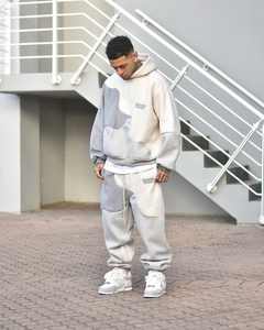 Survêtement pour hommes en coton 100% à taille élastique, longueur genou, léger, séchage rapide, manches longues, pour adultes, fabriqué au Pakistan, faible MOQ - Product Image 1