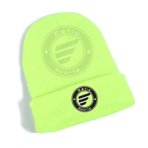 Vente chaude hommes hiver bonnets multicolore unisexe couleur unie unie vierge laine tricot bonnets chaud en gros tricot bonnet - Product Image 5