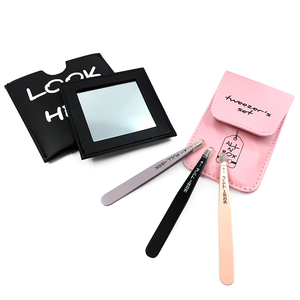 Pince à épiler pour cils et sourcils, en acier inoxydable de haute qualité, à pointe inclinée, pour soins personnels, vente en gros, produit phare - Product Image 5