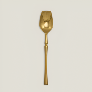 Cuchara de oro de metal 304 de acero inoxidable de lujo de la mejor venta para bodas Hotel de Navidad en alta calidad - Product Image 4