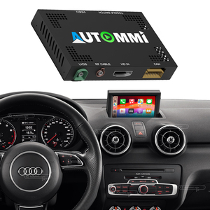 Module d'interface décodeur sans fil <span class=keywords><strong>Apple</strong></span> <span class=keywords><strong>CarPlay</strong></span> et Android personnalisé en gros A1 <span class=keywords><strong>Q3</strong></span> MMI 2G 3G pour <span class=keywords><strong>Audi</strong></span> A1Q3 2013 - 2018 - Product Image 1