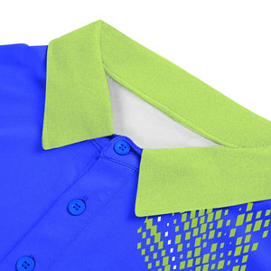 Camiseta Polo Sublimada Personalizada para Hombre, Secado Rápido, Absorbe la Humedad, Ligera, Ropa Deportiva, Uniforme de Equipo de Golf, OEM ODM - Product Image 4