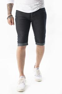 กางเกงยีนส์ขาสั้นแบบสกินนี่ของผู้ชายกางเกงขาสั้นผ้ายีนส์ซักสีคุณภาพสูงสำหรับ3D ฤดูร้อนดีไซน์ล่าสุด2022 - Product Image 5