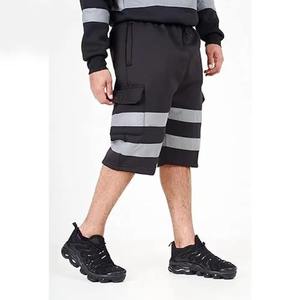Pantalones Cortos de Seguridad de Alta Visibilidad con Cinta Reflectante para Hombre, Color Personalizado, Certificación CE, Antiarrugas, Resistentes al Viento, Servicio OEM - Product Image 3