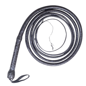 จิงโจ้ซ่อนกระทิงแส้06ถึง16ฟุต12เปียที่กำหนดเองท้องแส้และหมอนข้างสไตล์อินเดียน่าโจนส์หนักสีดำ - Product Image 6