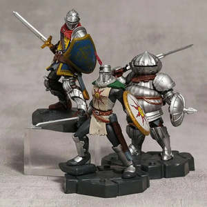 ชุดฟิกเกอร์ PVC สภาพใหม่ ออสการ์ เชวาเลียร์ จาก Dark Souls ขนาด 30 ซม. ของเล่นทหาร ดีไซน์ OEM แบบกำหนดเอง อุปกรณ์เสริมอนิเมะ - Product Image 5