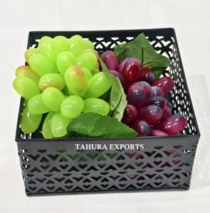 Panier à fruits rond minimaliste élégant tendance, porte-fruits raffiné et stylé en fer, durable, artistique et lisse - Product Image 3