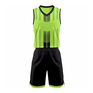 Venta caliente 100% uniforme de baloncesto de poliéster de calidad superior transpirable ropa deportiva impresa ropa de equipo de entrenamiento precio bajo OEM - Product Image 6