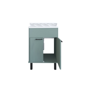 Lavabo Exterior Serie Smeraldo 60x50x85 cm, Fregadero para Lavandería - Product Image 4