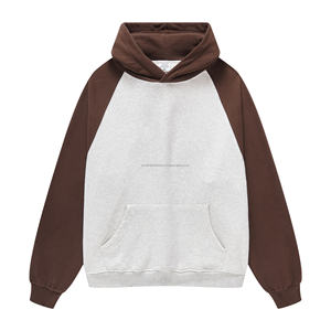 <b>Men's</b> 100% Cotton Heavy Weight hoodie <b>black</b> Puff Printing Oversized streetwear Hoodies Custom Hoodies - Product Image 2