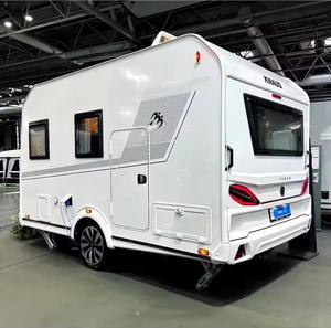 Achetez une mini-caravane moderne entièrement équipée prête à l'exportation, remorque de camping-car 4x4 mobile avec cuisine de luxe, légère, capacité 4 personnes - Product Image 6