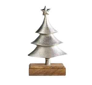 Modern Design Metal <b>Christmas</b> Tree Wooden Base Table <b>Top</b> for Hotel <b>Party</b> Home Garden Decor Silver Finished <b>Christmas</b> Decor - Product Image 6