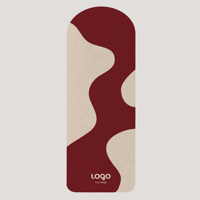 Tapis de yoga en caoutchouc YEWAYOGA, qualité supérieure, taille personnalisable, plusieurs options de couleurs, logo personnalisé disponible pour les centres de fitness