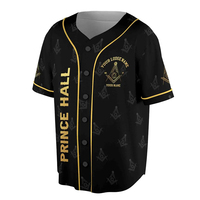 Personalizar nombre Lodge Prince Hall PHA masonería masónica béisbol Jersey S-5XL alta calidad hecho a medida manga larga 2025 chaquetas