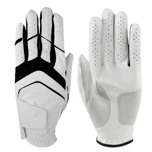 Gants de conduite sans doigts en cuir véritable d'hiver avec logo personnalisé Gants de cyclisme imperméables à la mode pour les fêtes et les voyages décontractés - Product Image 4