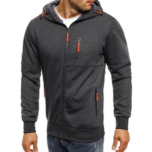 Sweat à capuche zippé en polaire pour homme, élégant et confortable, séchage rapide et écologique, vêtement d'extérieur d'hiver - Product Image 5