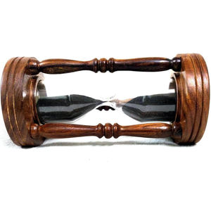 Reloj de arena Vintage personalizado de primera calidad, relojes de arena de madera de vidrio de 30/45/60 Minutos directamente de la India, ¡Venta caliente! - Product Image 5