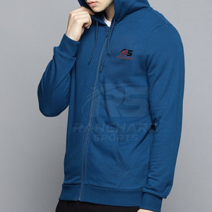 Sweat-shirts à fermeture éclair pour hommes, faible MOQ, qualité supérieure, nouveau design, 100% coton, durables - Product Image 3
