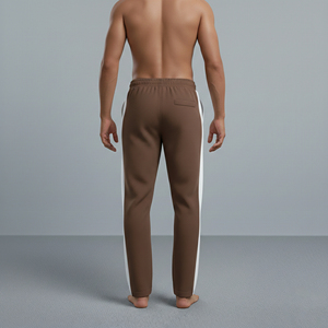 กางเกงสตรีทแวร์ผ้าแคนวาสคอตตอน 100% รุ่นใหม่ล่าสุดปี 2025 ทรงเฮฟวี่เวท สีทูโทน พิมพ์ลายดิจิตอลตามสั่งสำหรับผู้ชาย สไตล์วินเทจ - Product Image 3