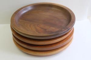 Luxury Design Modern Square Polished Eco-Friendly Pearl Wood Charger Plate Tabletop <b>Decor</b> for Home Hotel Parties Cafes - Product Image 5