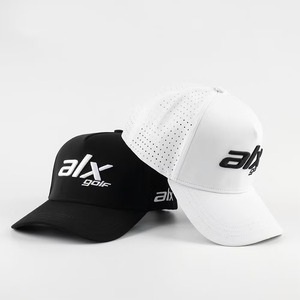 Casquettes de baseball imperméables personnalisées pour golfeurs, logo brodé, chapeaux de golf perforés, usine de chapeaux d'Indonésie, casquettes de sport K - Product Image 6