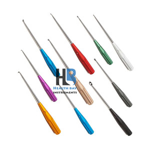 Ensemble d'instruments chirurgicaux orthopédiques manuels de la meilleure qualité Curettes à os en métal en acier Instruments chirurgicaux à base standard MOL - Product Image 1