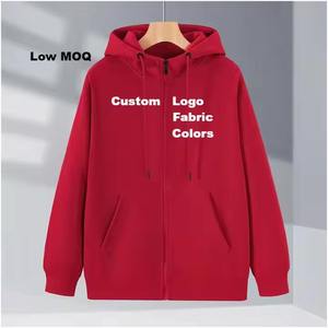 เสื้อมีฮู้ดทรงแบ็กกี้น้ำหนักเบาสำหรับฤดูใบไม้ผลิฤดูใบไม้ร่วงพิมพ์ลายตามสั่งสำหรับเสื้อผ้าแนวสตรีทในเมืองเทคนิคการปักสำหรับกิจกรรมการสร้างแบรนด์ - Product Image 4