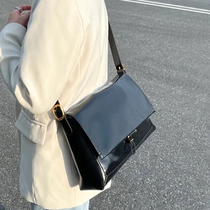 Sacs en cuir noir pour femmes, sacs à main, sacs fourre-tout grande capacité, nouveaux sacs sous le bras, sacs à bandoulière pour femmes, vente en gros - Product Image 5