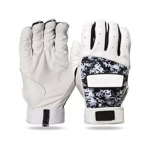 Nouveauté : Gants de baseball personnalisés anti-usure en cuir de mouton véritable, doux et durables pour le frappeur - Product Image 4
