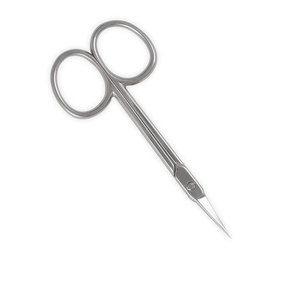 2024 Premium lame droite incurvée lame tranchante pointe cuticule ciseaux en acier inoxydable cuticule Application Logo personnalisé outil de beauté - Product Image 5