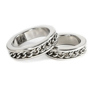 Anillo para Pene Magnético de Acero, Diseño Personalizado con Logotipo, Moda Gay, Alta Calidad, Grado Quirúrgico 316L, Certificado CE - Product Image 5