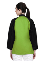 Uniforme culinaire professionnel unisexe, nouvelle veste de chef à manches longues en poly/coton, logo personnalisé pour restaurant, bar, restauration, hôtel