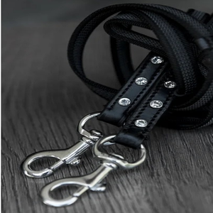 Rênes d'équitation sur mesure tressées colorées rênes d'équitation pour l'équitation vente en gros de logo personnalisé en cuir - Product Image 4