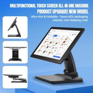 Imprimante intégrée, conception antistatique, écran LCD haute résolution, caisse enregistreuse, terminal de sortie de parking Android, compact - Product Image 5