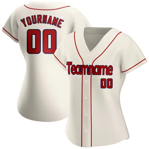 Camisetas de béisbol y softbol de todos los equipos de alta calidad, venta al por mayor, camisetas en blanco por sublimación, conjuntos de uniformes de béisbol de talla grande - Product Image 2