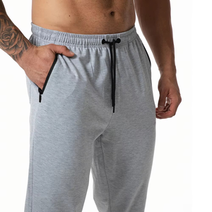 Pantalon de jogging en coton pour hommes, logo personnalisé, nouveau pantalon de jogging extensible avec fermeture à taille élastique, pantalon de jogging - Product Image 4