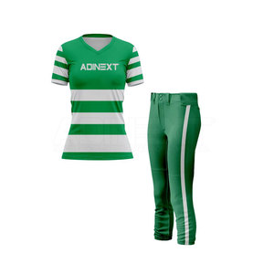 Uniforme de softball pour femmes adultes de haute qualité, à séchage rapide, respirant, léger, 100% polyester - Product Image 1