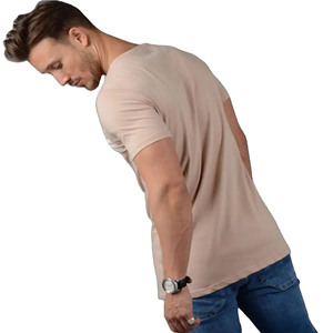 Custom High Quality Printing Oversized Drop Shoulder 260gsm Heavy <b>Weight</b> Men's T-shirt 100% Cotton Quick Dry Street Wear <b>Blank</b> - Product Image 3