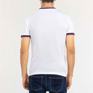 Simple couleur différente 100% coton tricoté hommes T-Shirt à manches courtes respirant de haute qualité fabriqué au Pakistan 2025 - Product Image 4