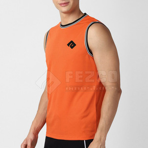 Débardeur en tissu de coton écologique pour hommes Débardeur en polyester avec protection UV en basse quantité minimale de commande - Product Image 2