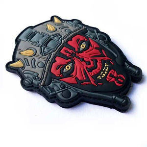 แผ่นปะซิลิโคนยางพีวีซีแบบนิ่มแผ่นผ้าทอลายทแยงผลิตตาม3D - Product Image 5