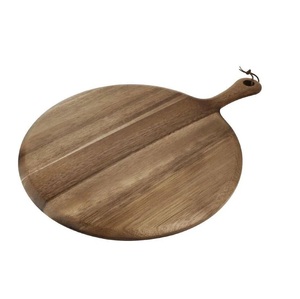 Stylish TQC Model 7142 Disposable Pizza Stand Server Set Pizza Peel Trending Pizza <b>Pan</b> Wooden <b>Handle</b> Handmade Low Price - Product Image 2