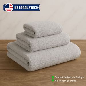 US Local Stock Grey 100% Organic Cotton Bath <b>Towel</b> GOTS Certified Soft Plush Absorbent Quick Dry Eco Friendly <b>Luxury</b> Spa <b>Towel</b> - Product Image 2