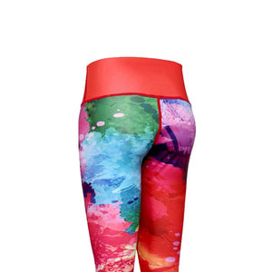 Leggings de yoga fabriqués en usine, légers, respirants, extensibles dans les quatre sens, taille haute, longueur totale, effet push-up, pantalon de jogging pour la salle de sport - Product Image 3