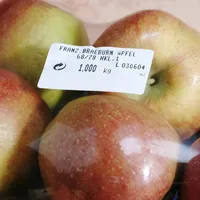 Étiquettes de prix vierges thermiques directes personnalisées, autocollantes, en rouleaux, pour codes-barres, pour balances de supermarché et usage commercial