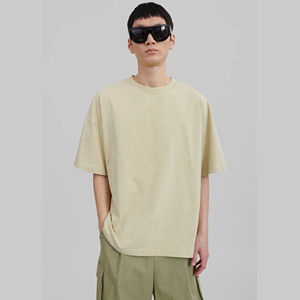 Camiseta desgastada para hombre adulto con logotipo personalizado, nuevo estilo, manga corta con material cómodo, estilo Hip Hop - Product Image 6